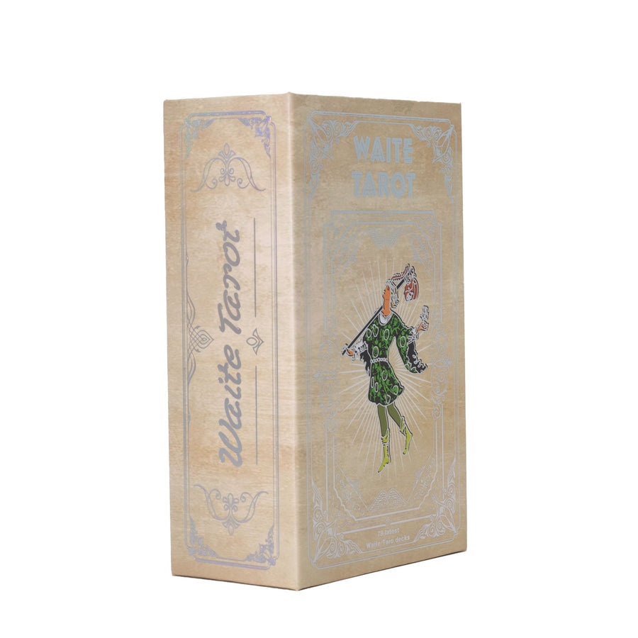 Jeu de tarot Waite à feuille d’argent