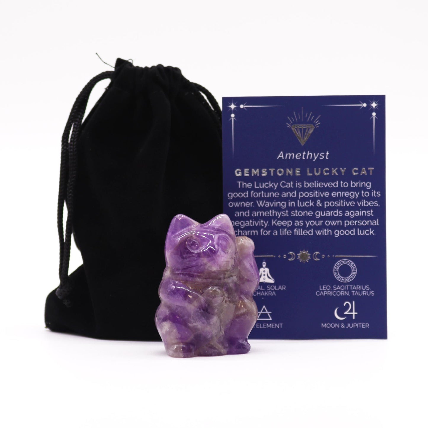 Chat de la fortune — Améthyste