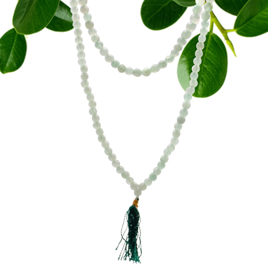 Mala 108 perles — Aventurine verte