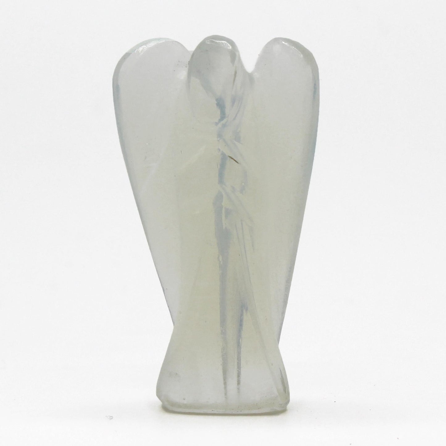 Ange sculpté main — Opalite