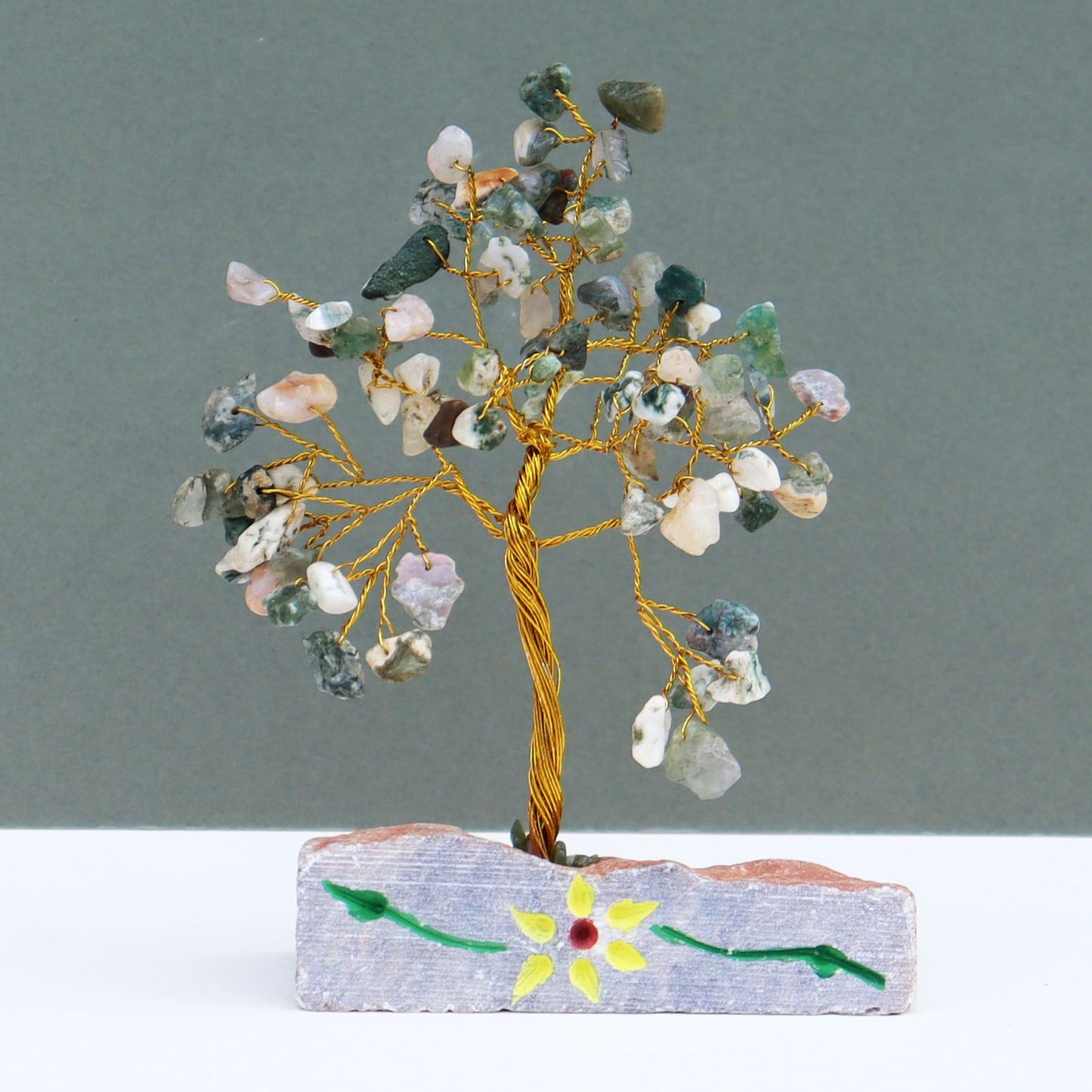 Arbre de gemmes — Agate verte