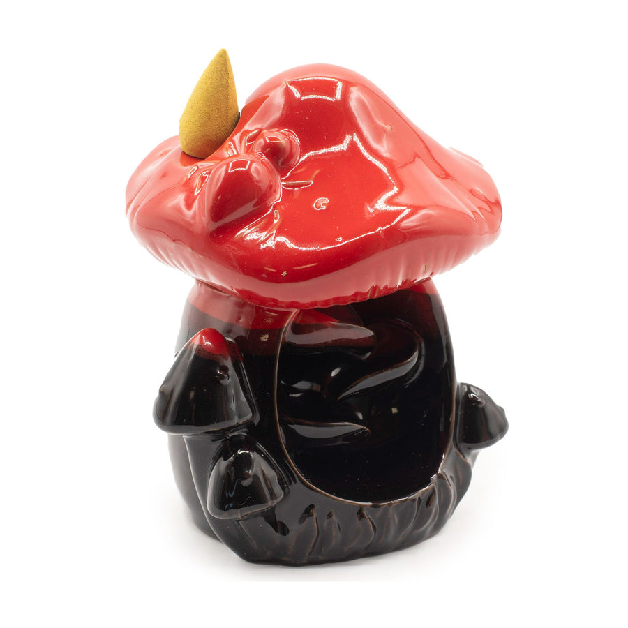 Brûleur à reflux — Grand champignon rouge