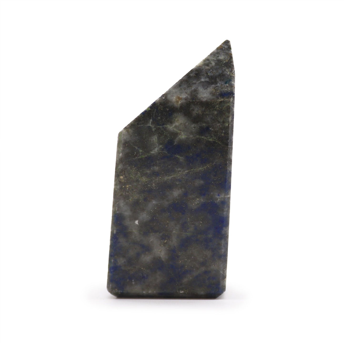 Pointe de gemme — Lapis-lazuli d’Afghanistan · 6 cm