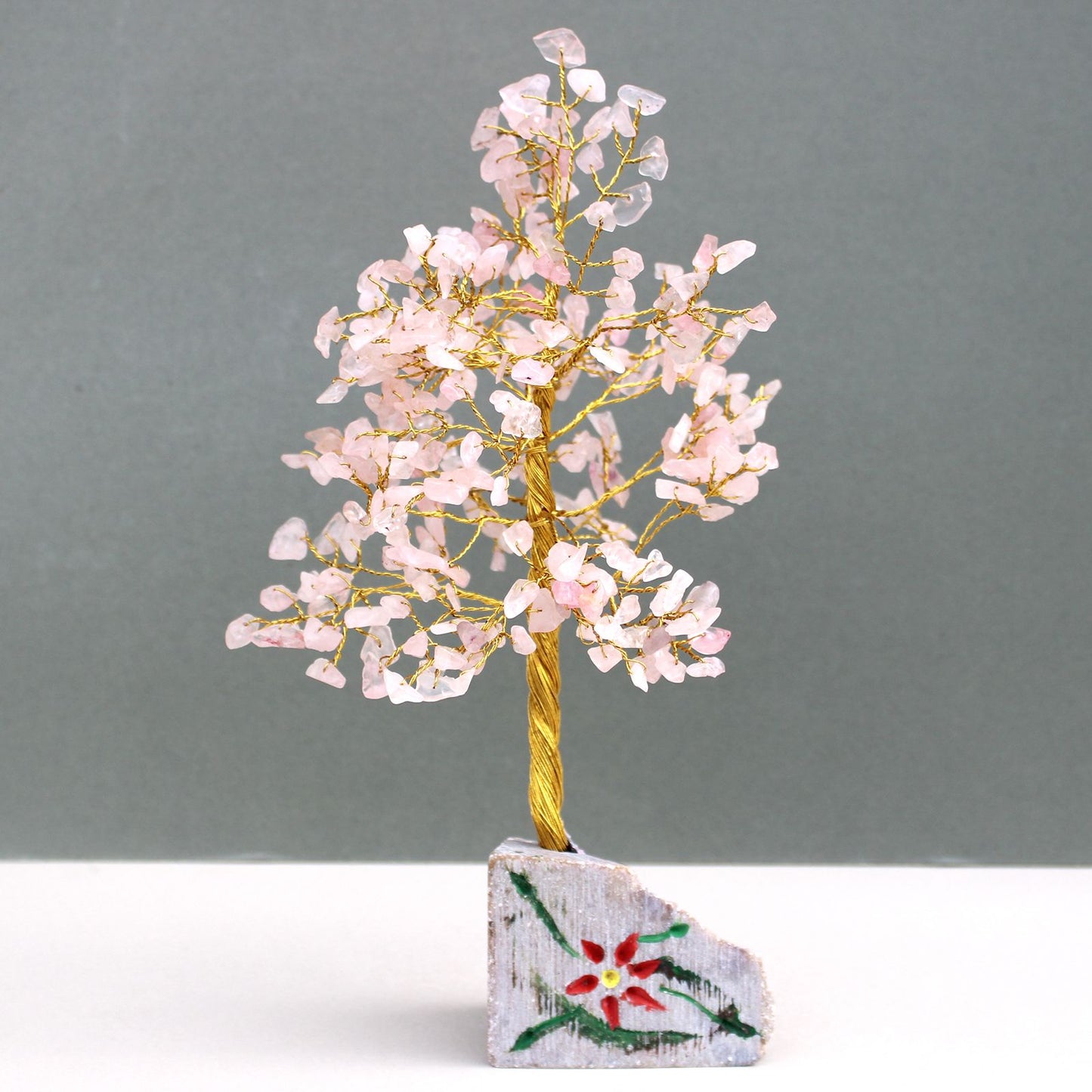 Arbre de gemmes — Quartz rose