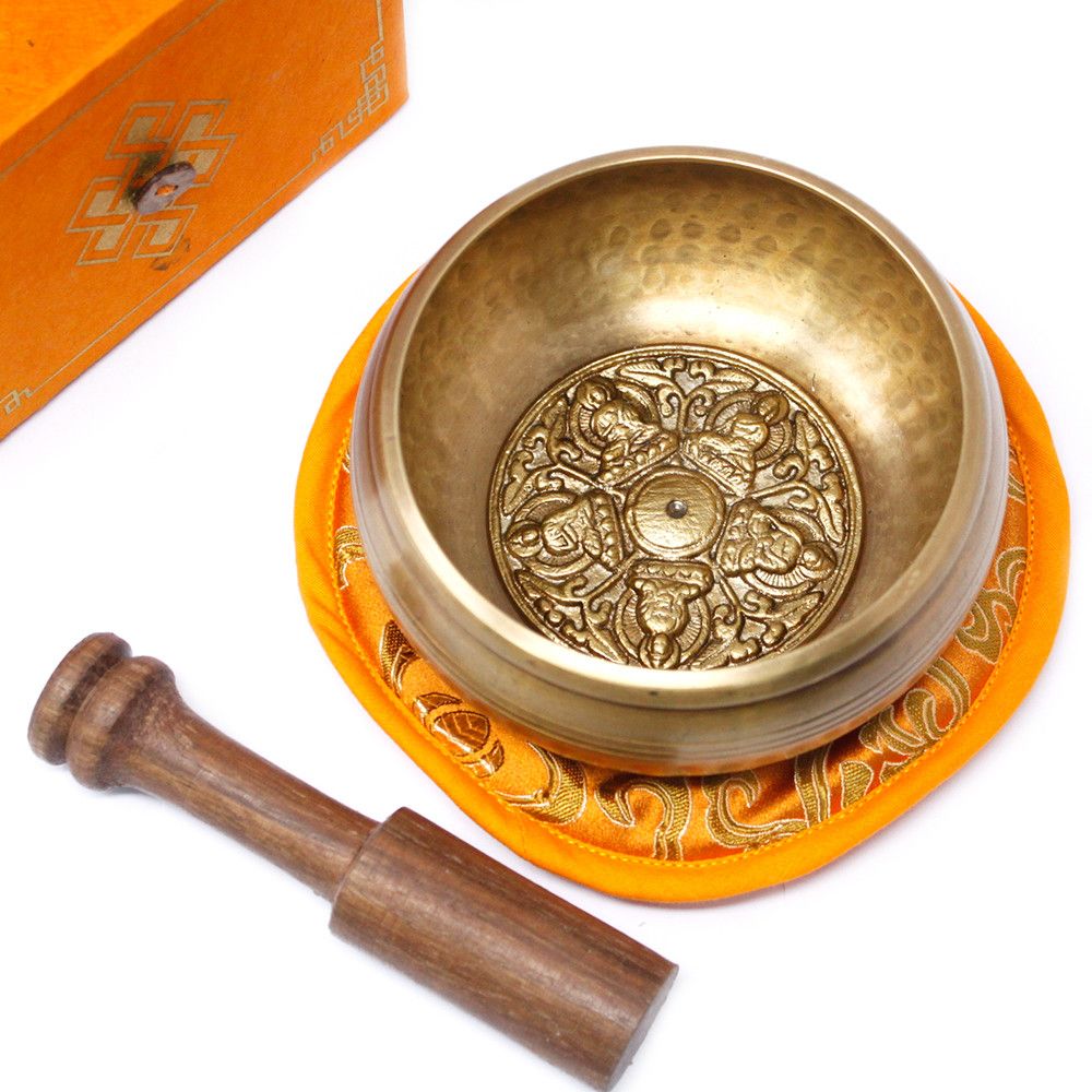 Bol chantant — Cinq Bouddha · 10cm