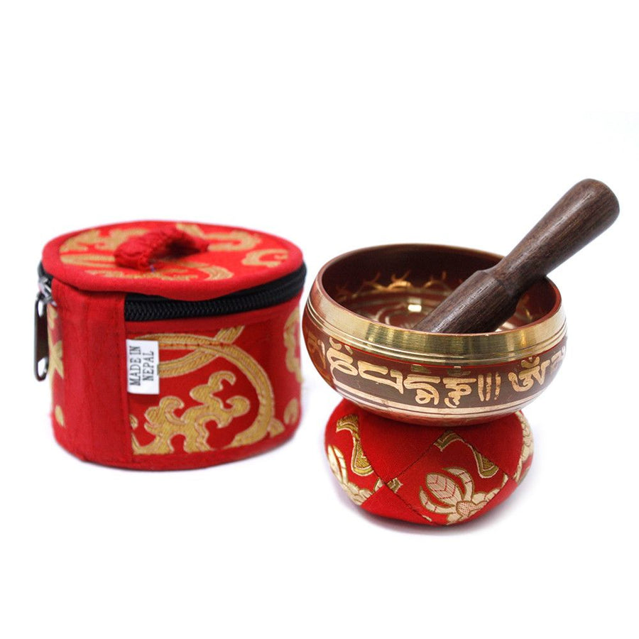 Coffret mini bol chantant — Rouge