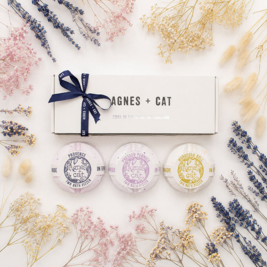 Coffret de bombes de bain — Jardin secret
