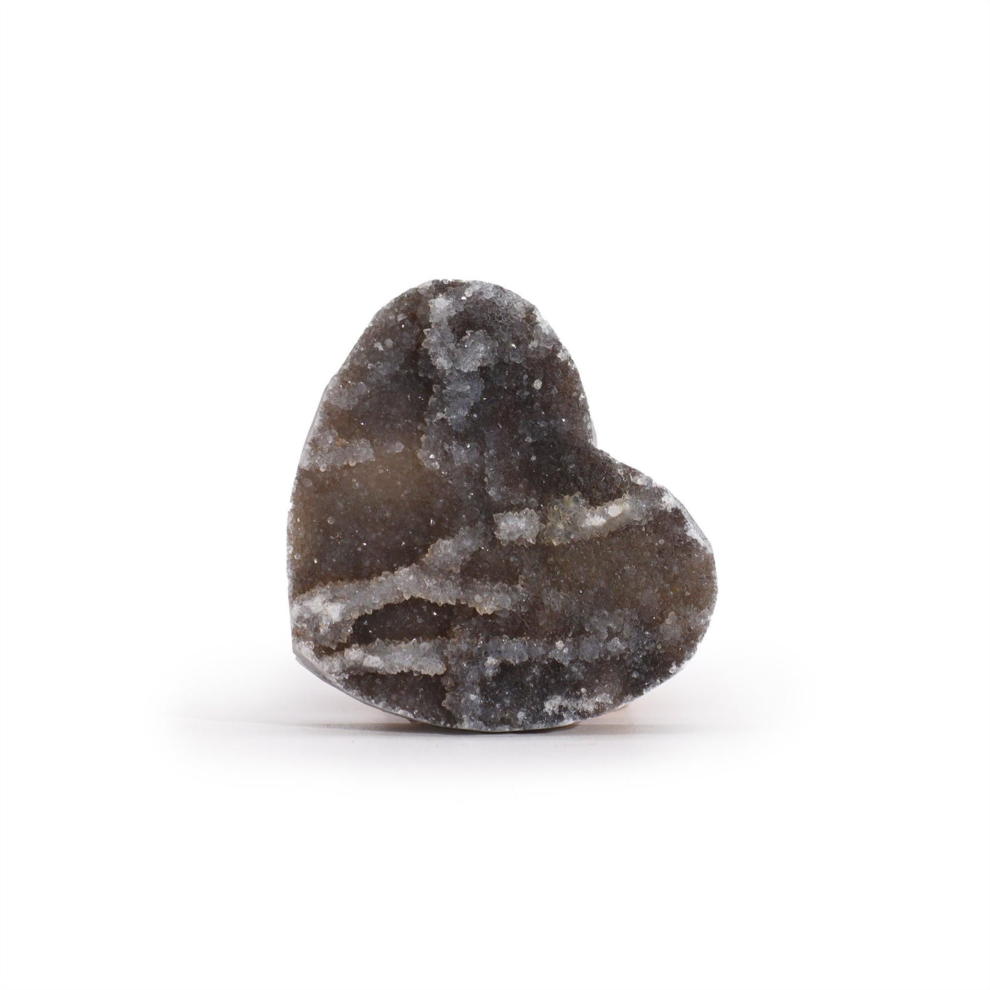 Géode — Petits cœurs de calcite · 5 cm