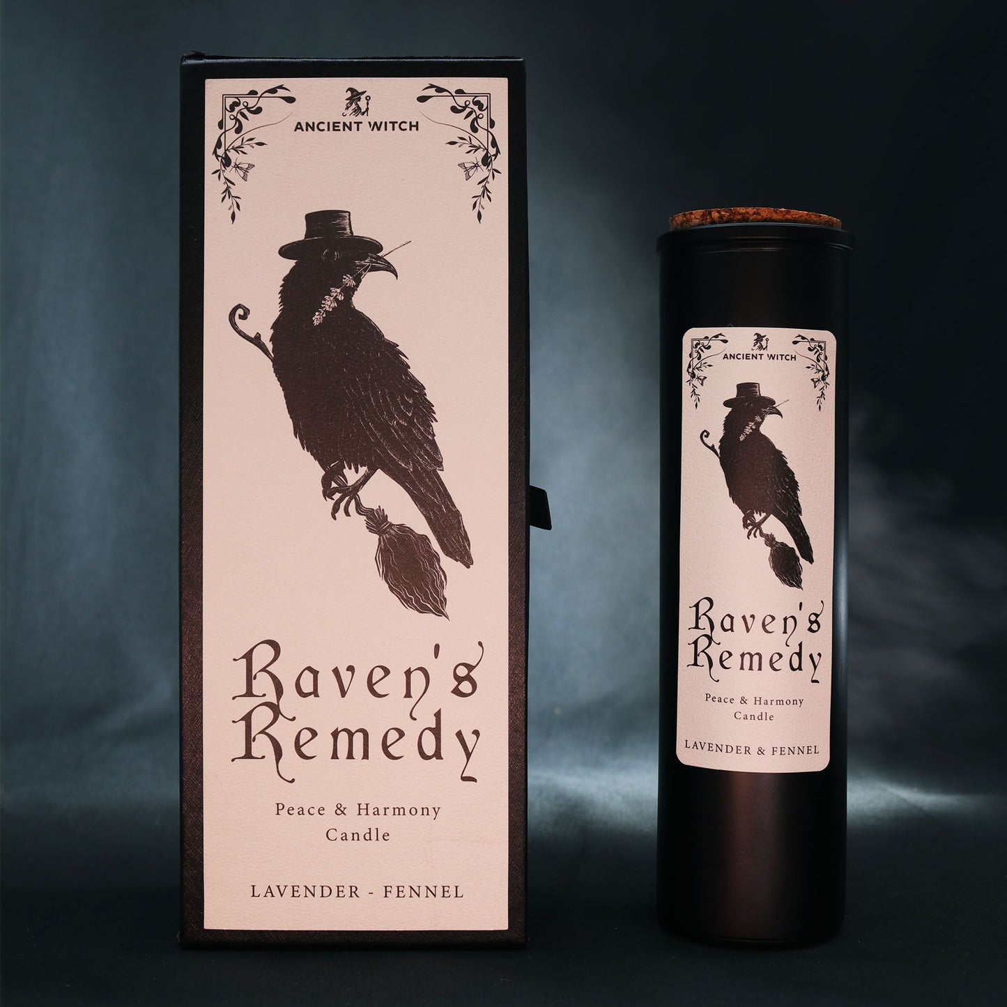 Bougies purificatrices de sorcières anciennes — Remède des corbeaux