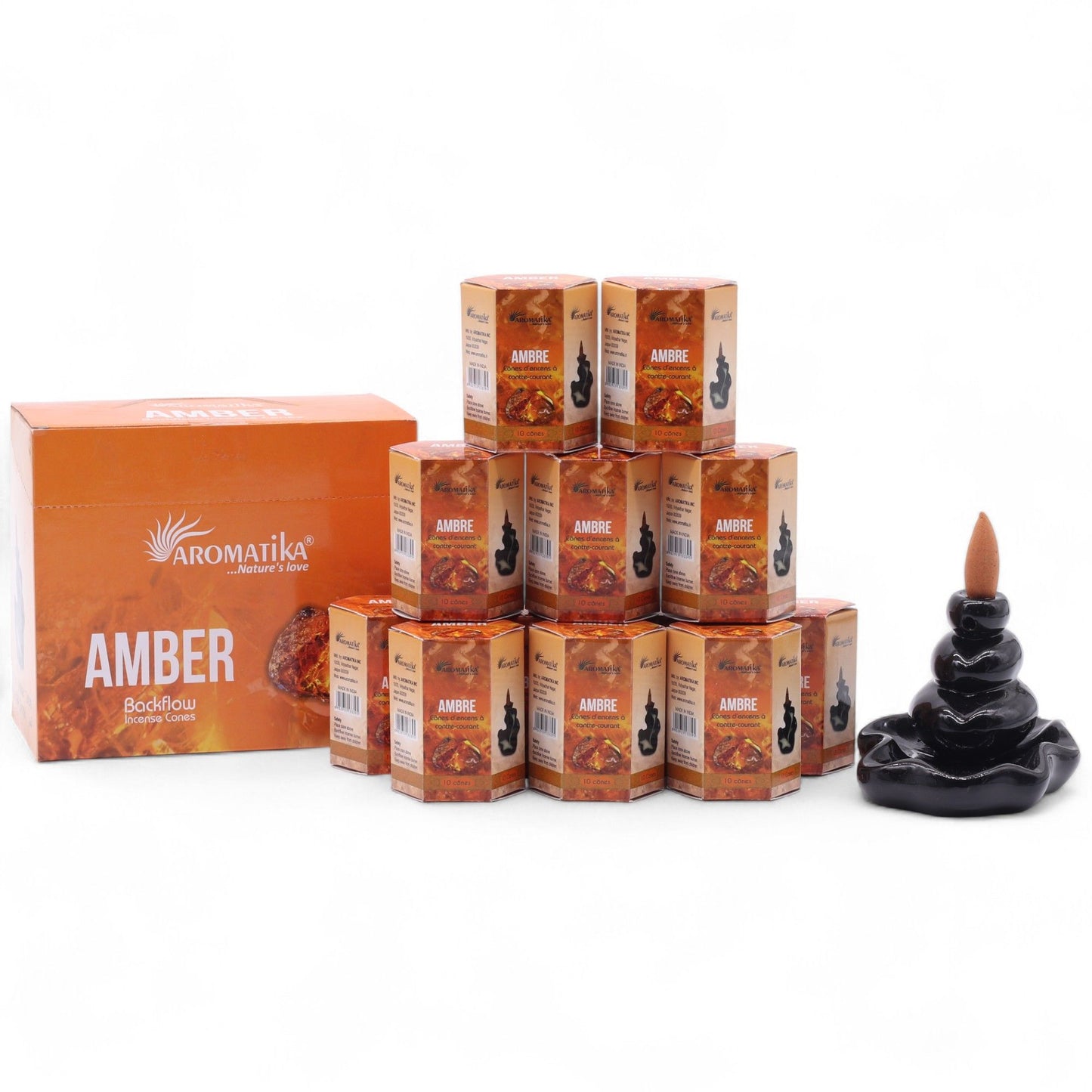 Encens à reflux masala — Ambre