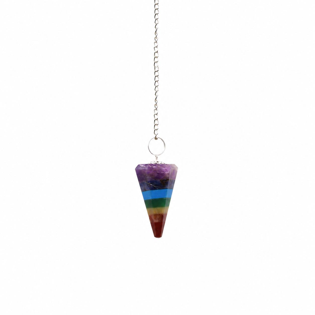 Pendule d’exception — Chakra sept pierres