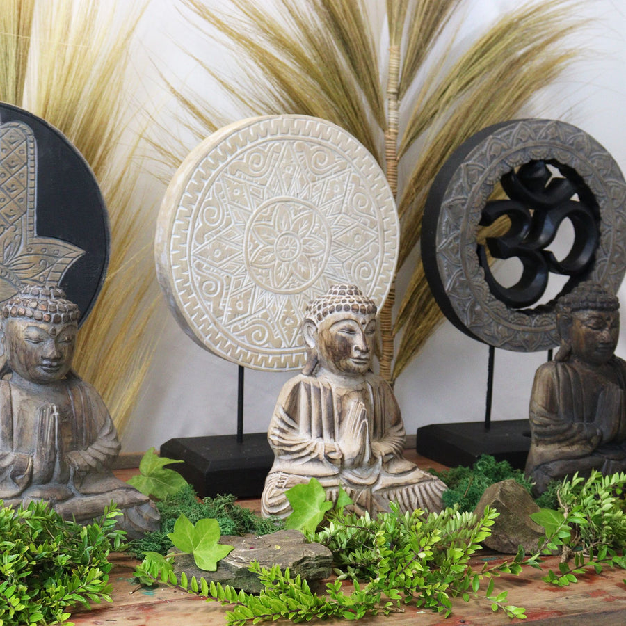 Ensemble Feng Shui — Mandala classique · Naturel