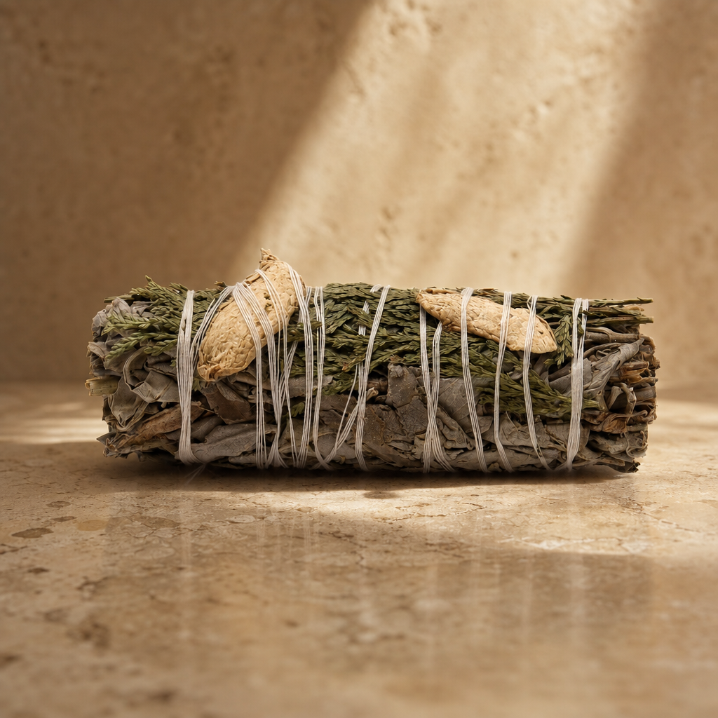 Fagot de sauge blanche, gingembre et cèdre