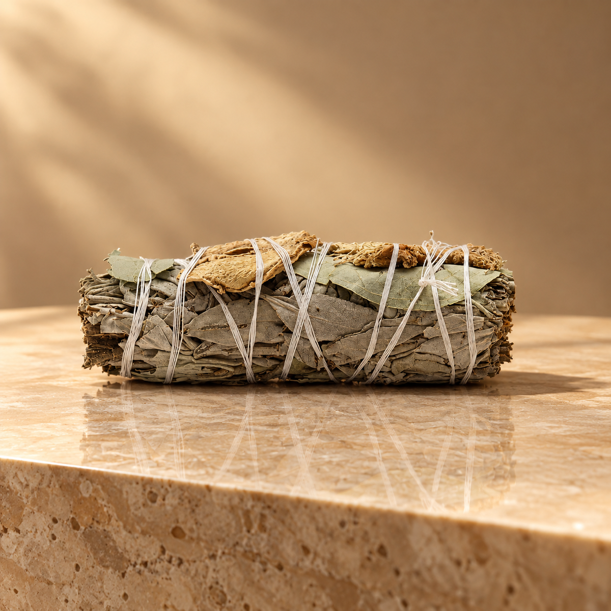 Fagot de sauge blanche, eucalyptus et gingembre