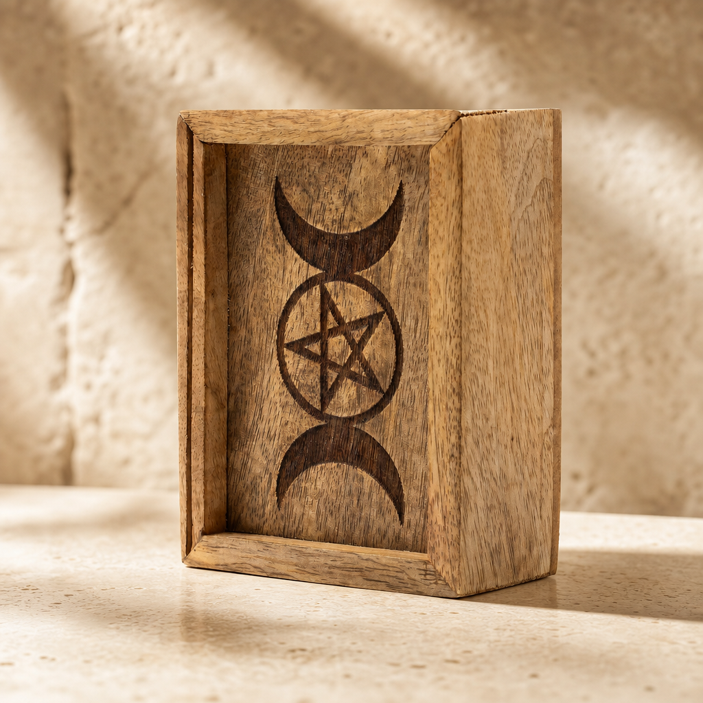 Coffret de tarot et porte-cartes, petit modèle