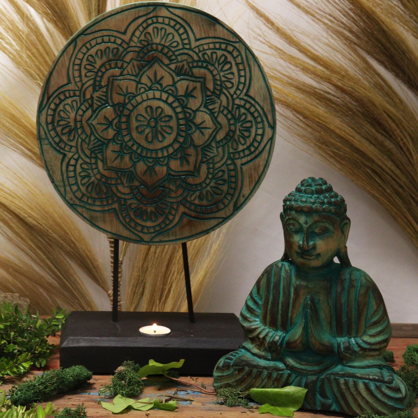 Ensemble Feng Shui — Mandala · Vert