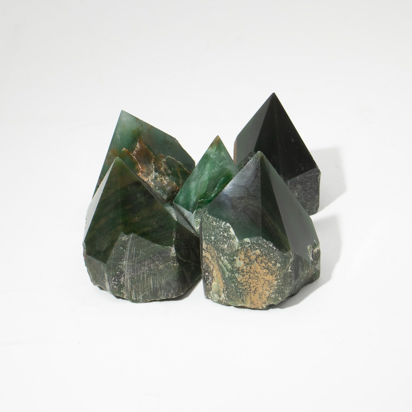 Pointe polie — Aventurine verte