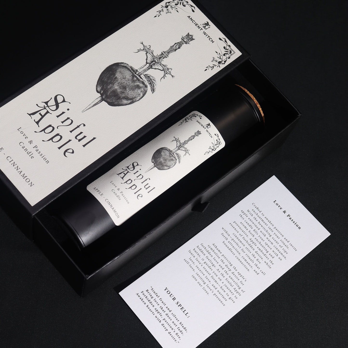 Bougies purificatrices de sorcières anciennes