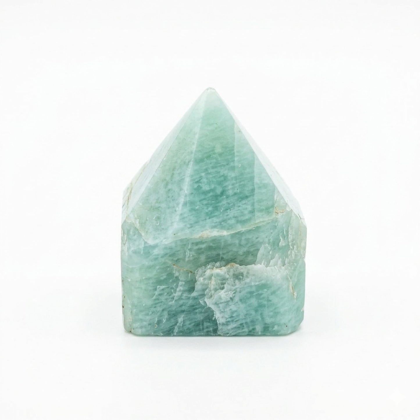 Pointe polie — Amazonite de l’Inde