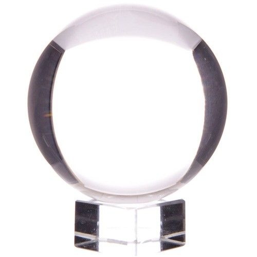 Boule de cristal sur socle · 200mm