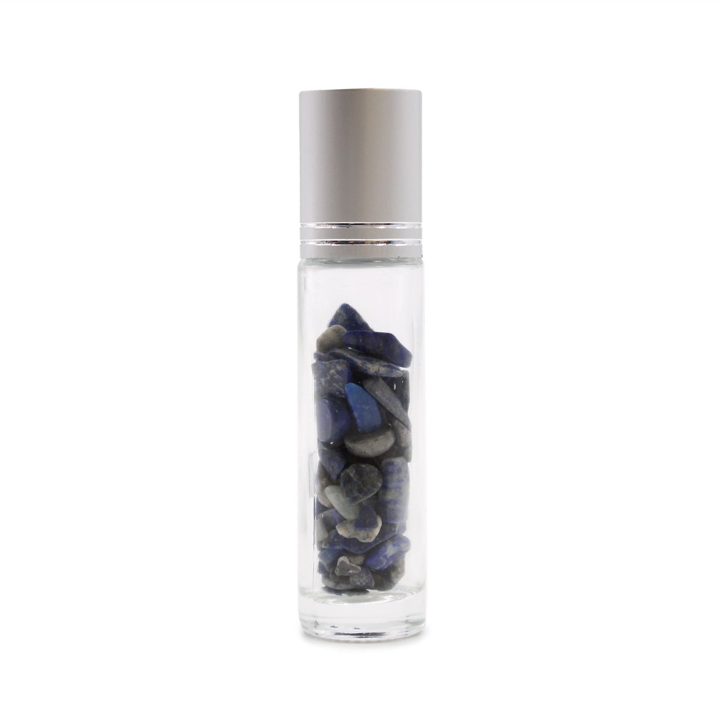 Roll-on à pierre naturelle — Sodalite · Bouchon argenté