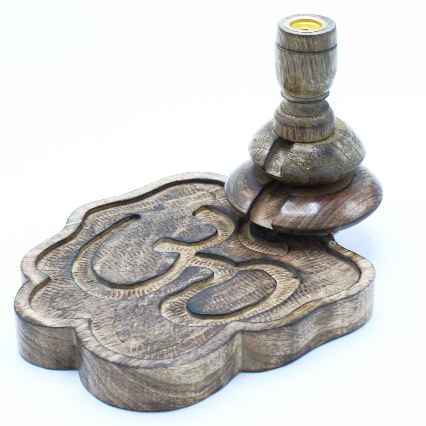 Brûleur à reflux en bois de manguier format moyen — Ohm