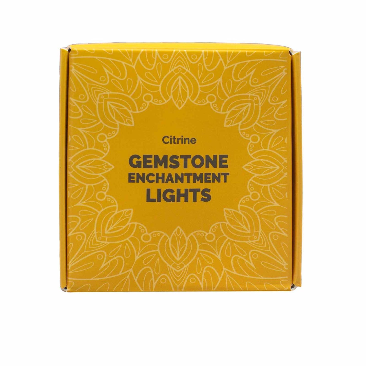 Guirlande lumineuse de gemmes — Citrine fumée