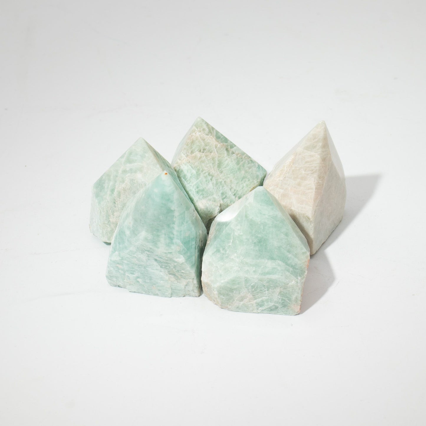 Pointe polie — Amazonite de l’Inde
