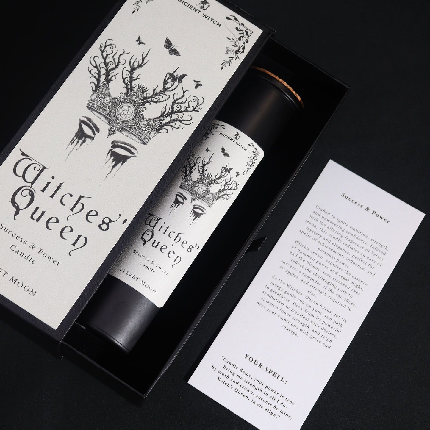 Bougies purificatrices de sorcières anciennes — Reine des sorcières