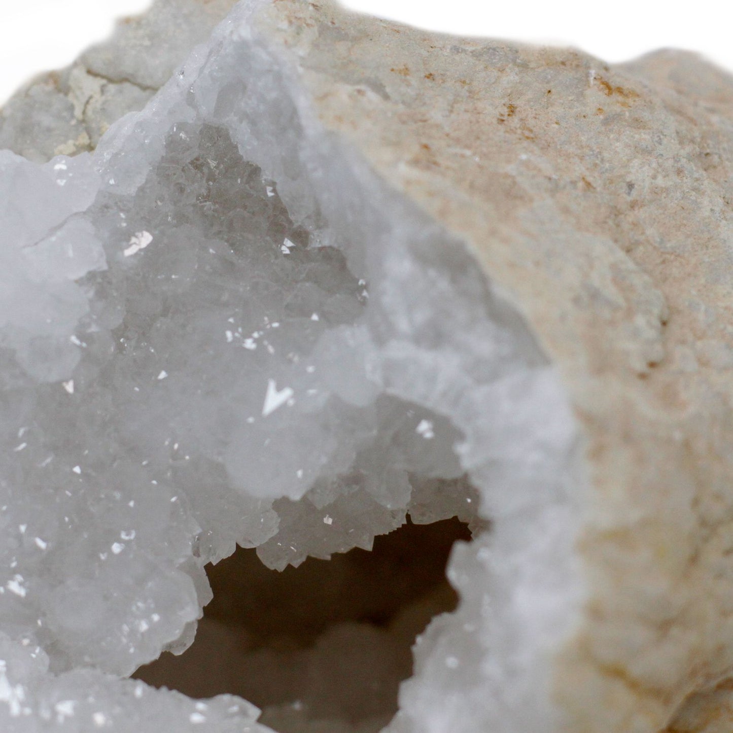 Géode de calcite · 18 cm