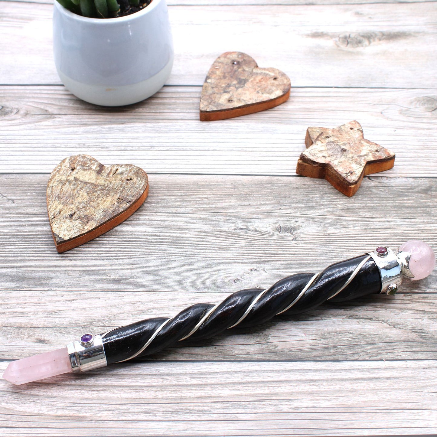 Baguette chakra à ange — Aventurine