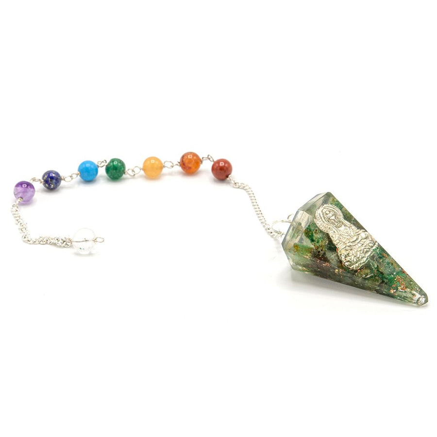 Pendule chakra d’orgonite — Bouddha