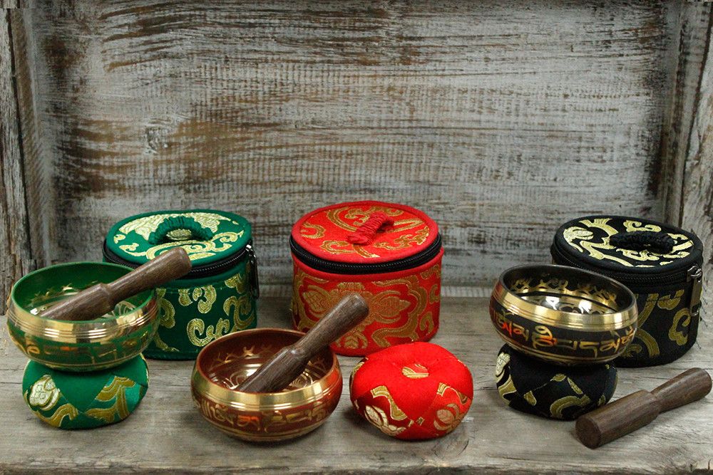 Coffret mini bol chantant — Rouge