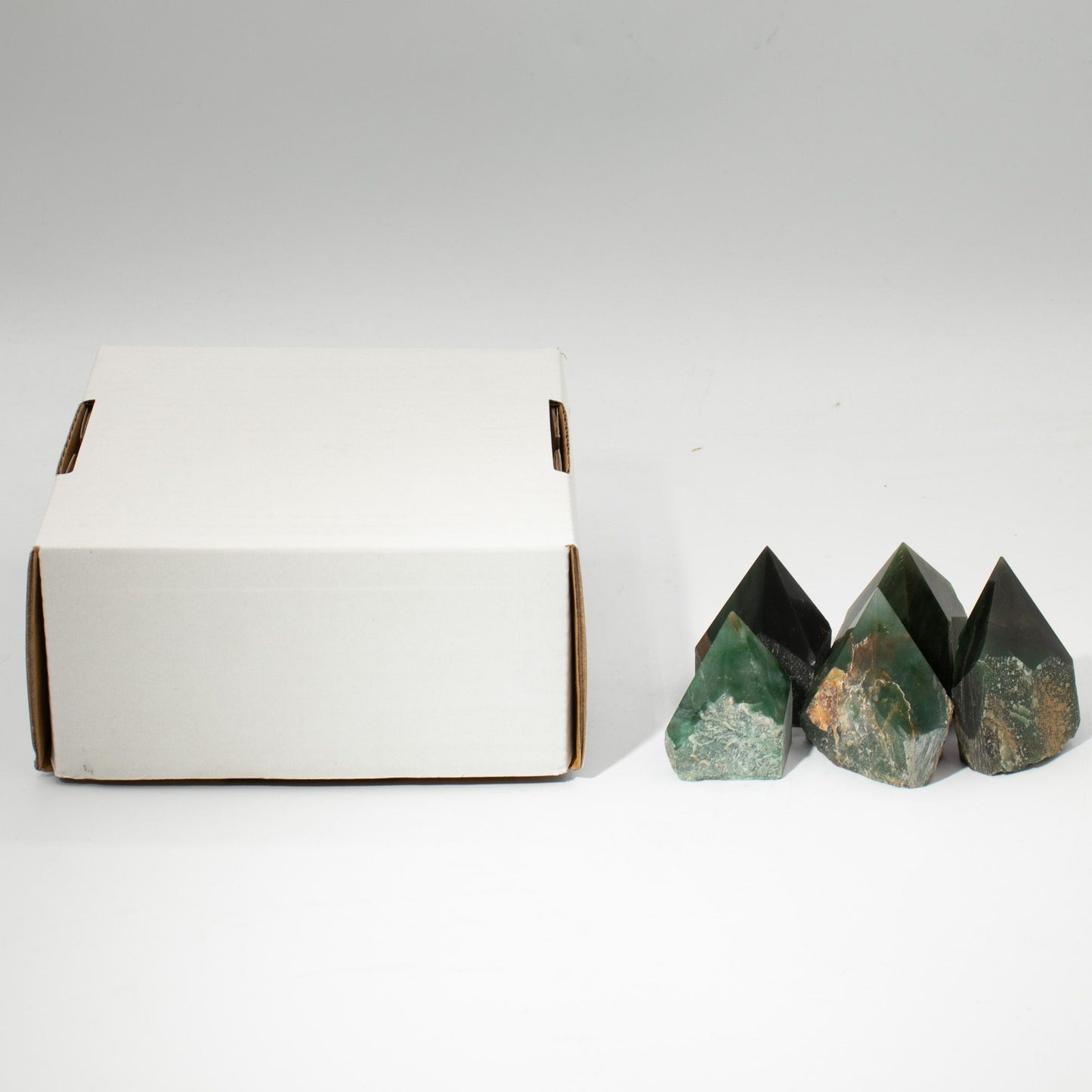 Pointe polie — Aventurine verte