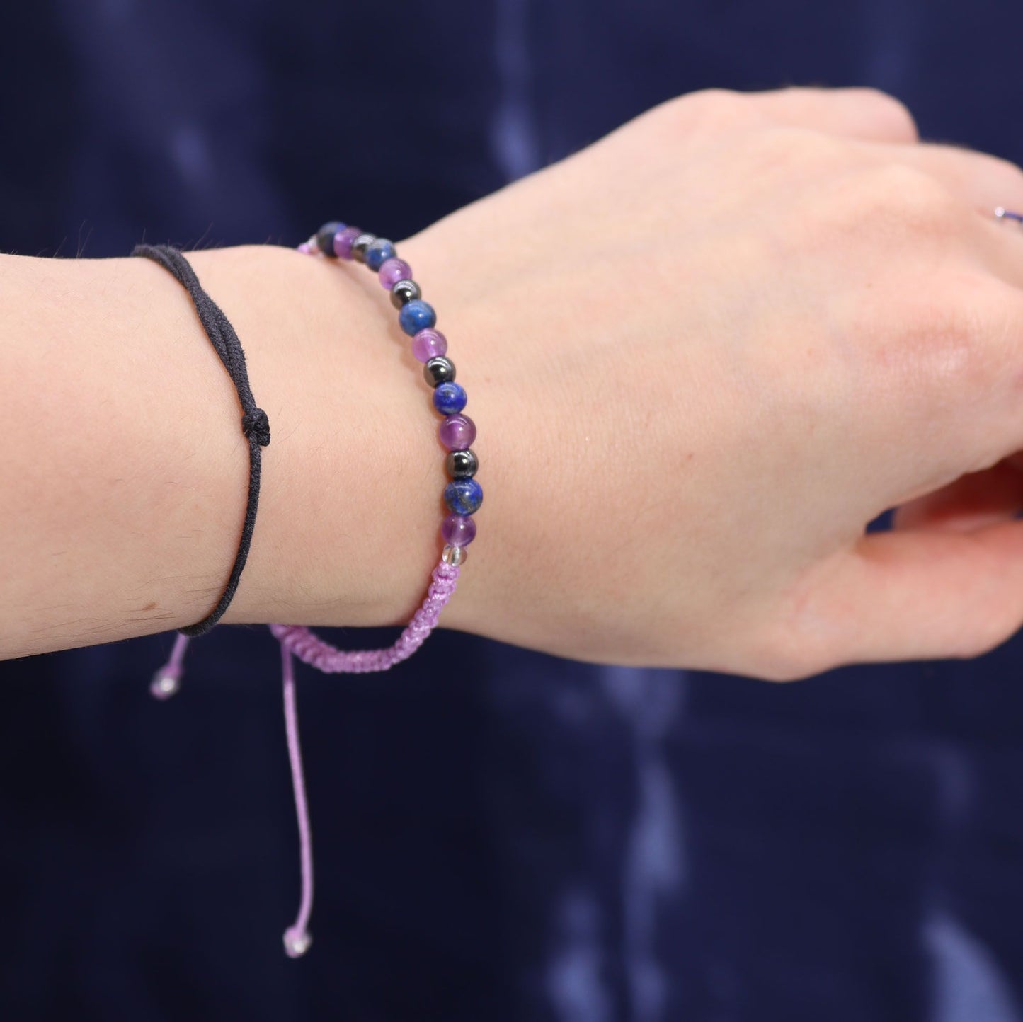 Bougie de cristal du zodiaque à bracelet — Verseau