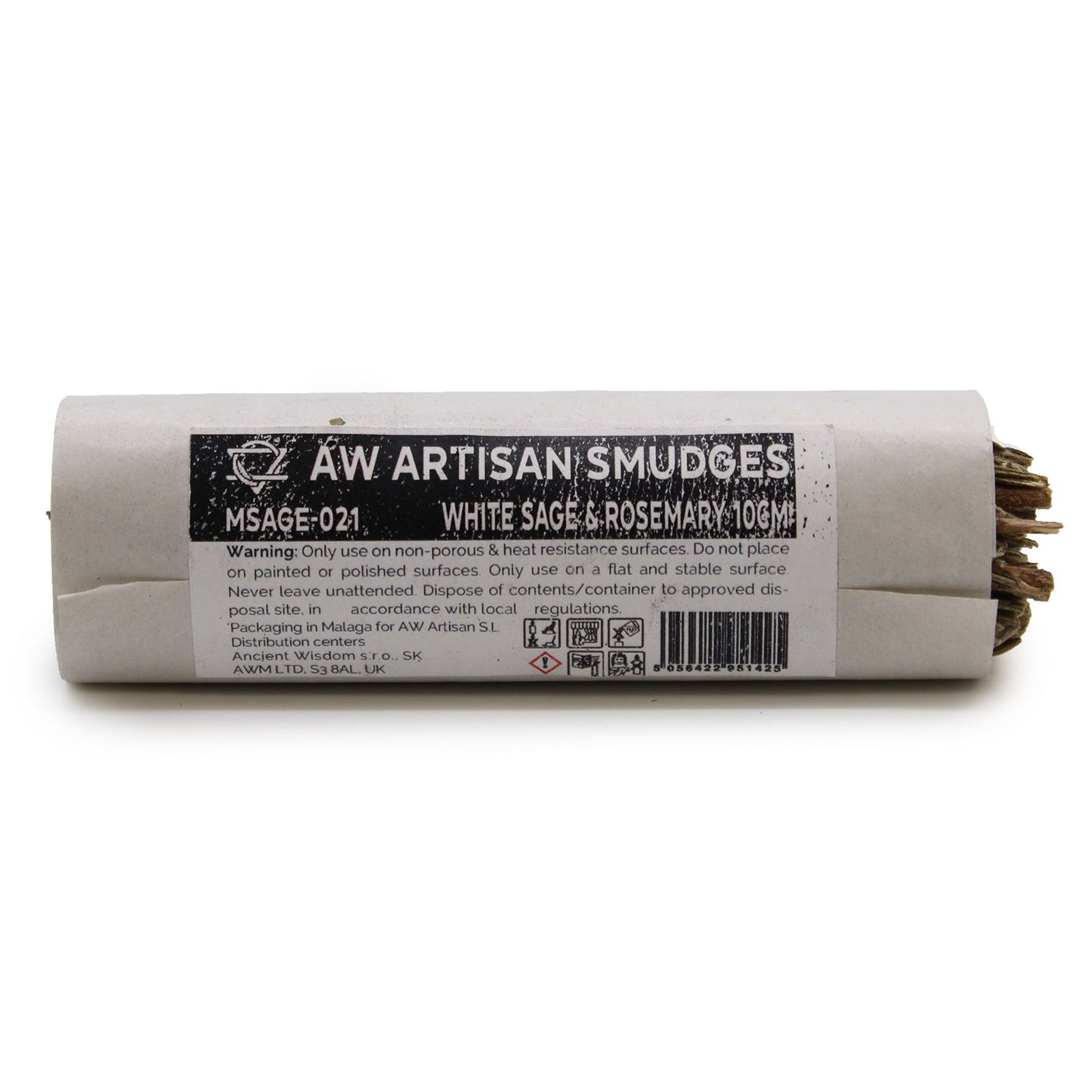 Fagot d’herbes — Sauge blanche & romarin · 10cm