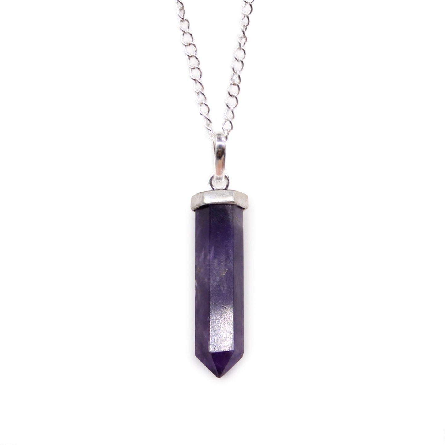 Pendentif pointe classique — Améthyste
