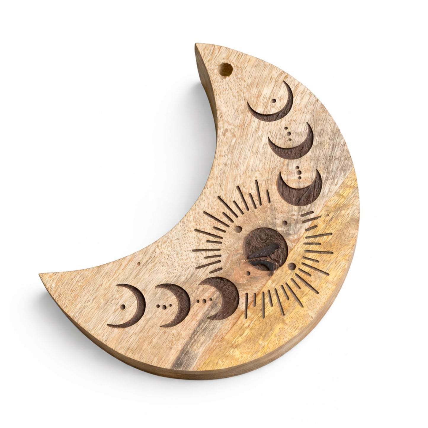 Coffret coulissant en forme de lune