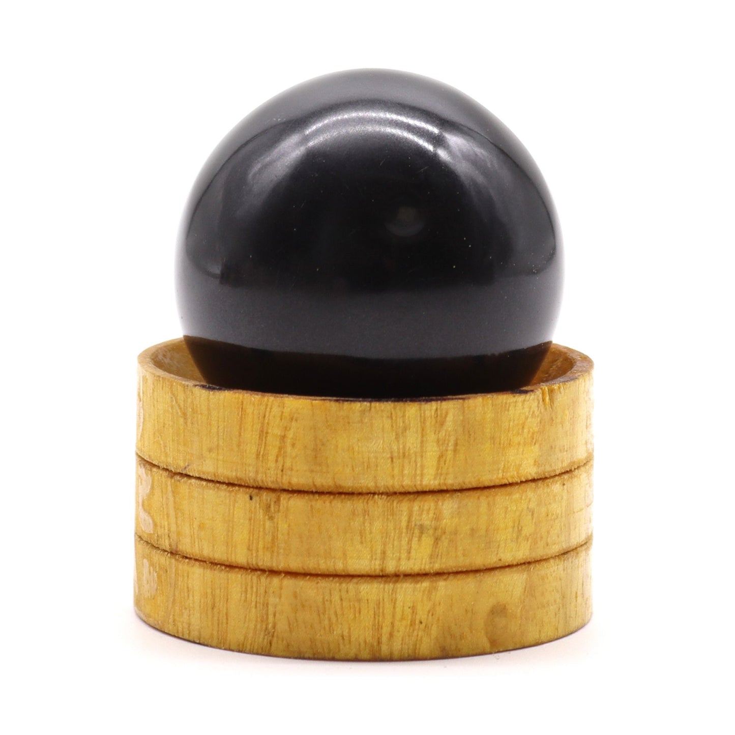 Sphère sur socle — Tourmaline · 40 mm