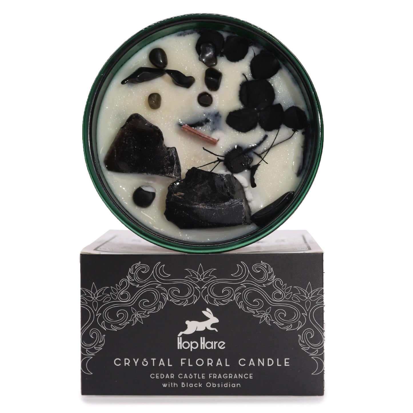 Bougie fleur magique de cristal — Cavalier de l’épée