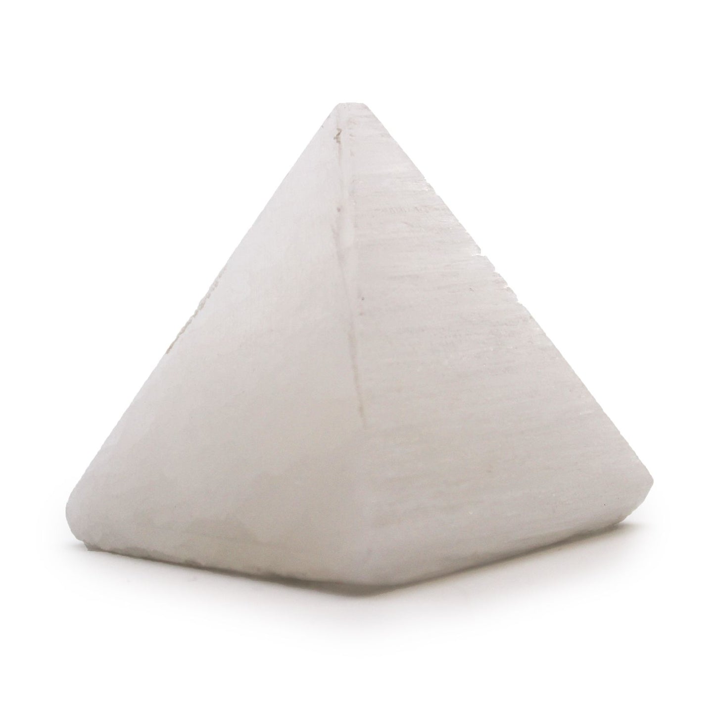 Pyramide en sélénite · 5 cm