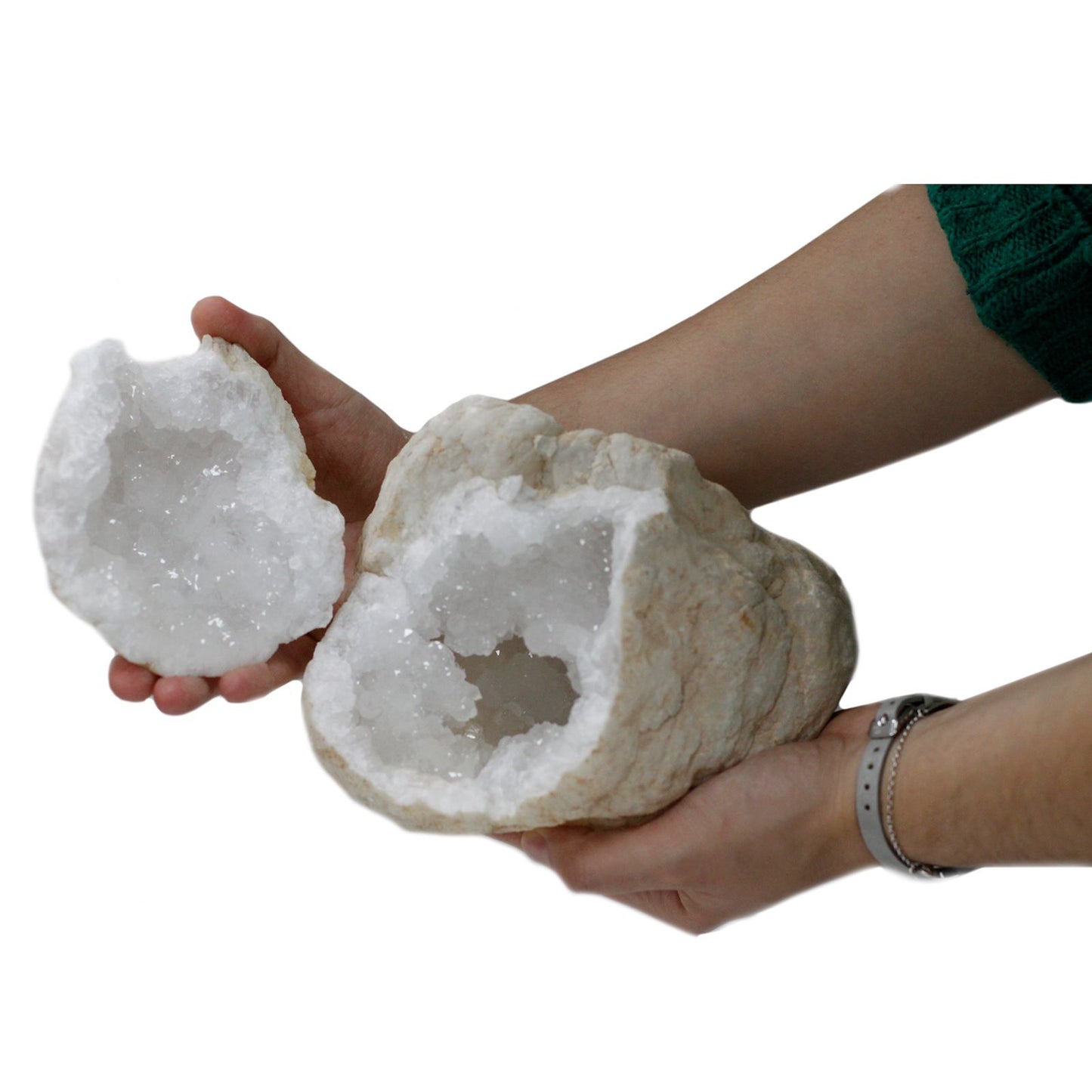 Géode de calcite · 18 cm