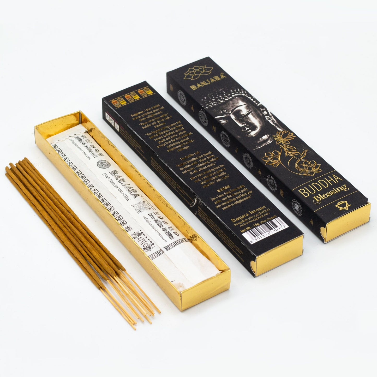 Encens — Oliban & Bouddha · Grand format