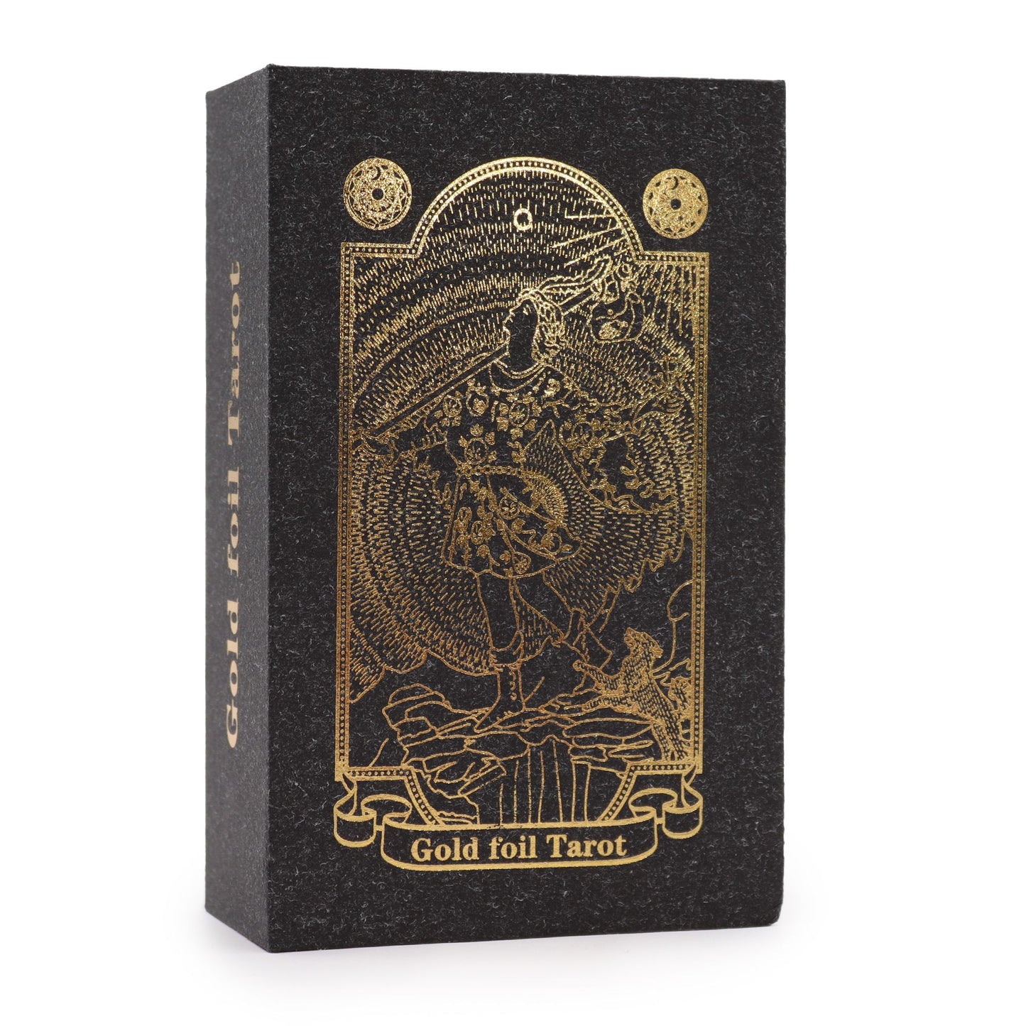 Jeu de tarot doré — Coffret cadeau