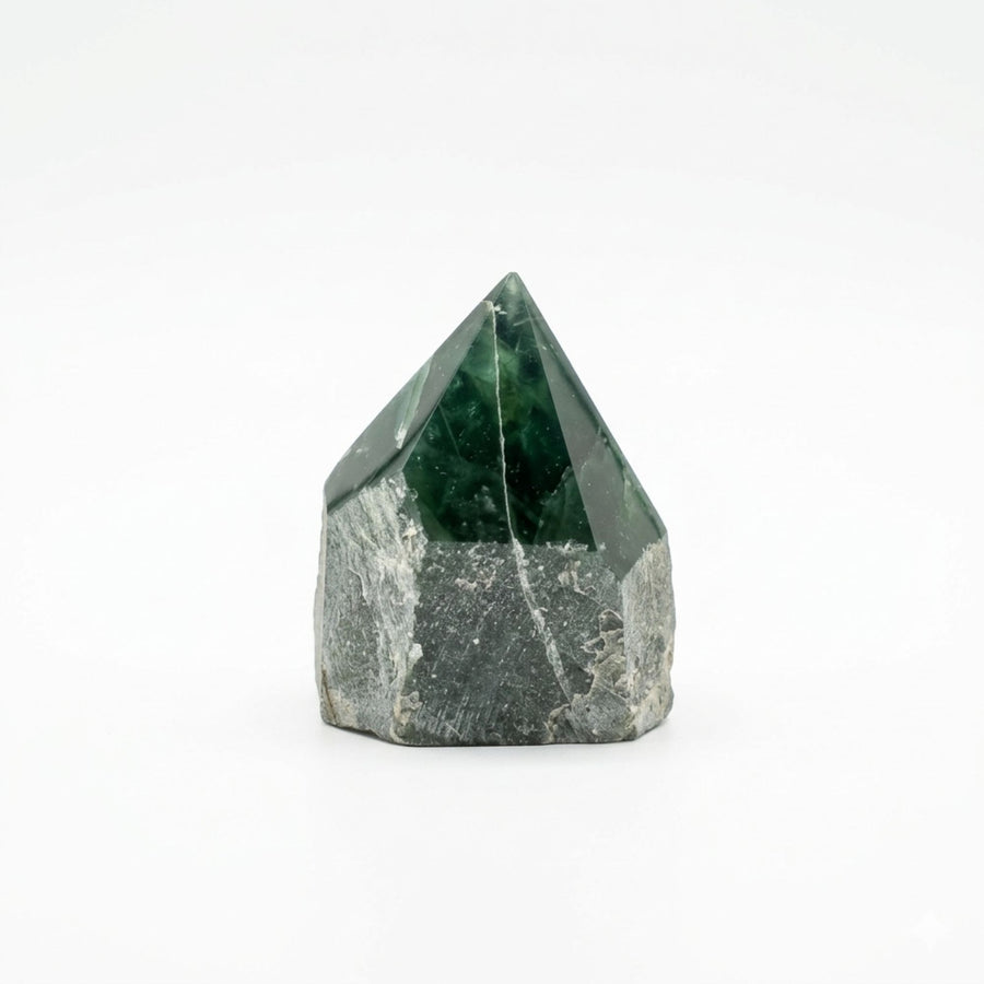 Pointe polie — Aventurine verte