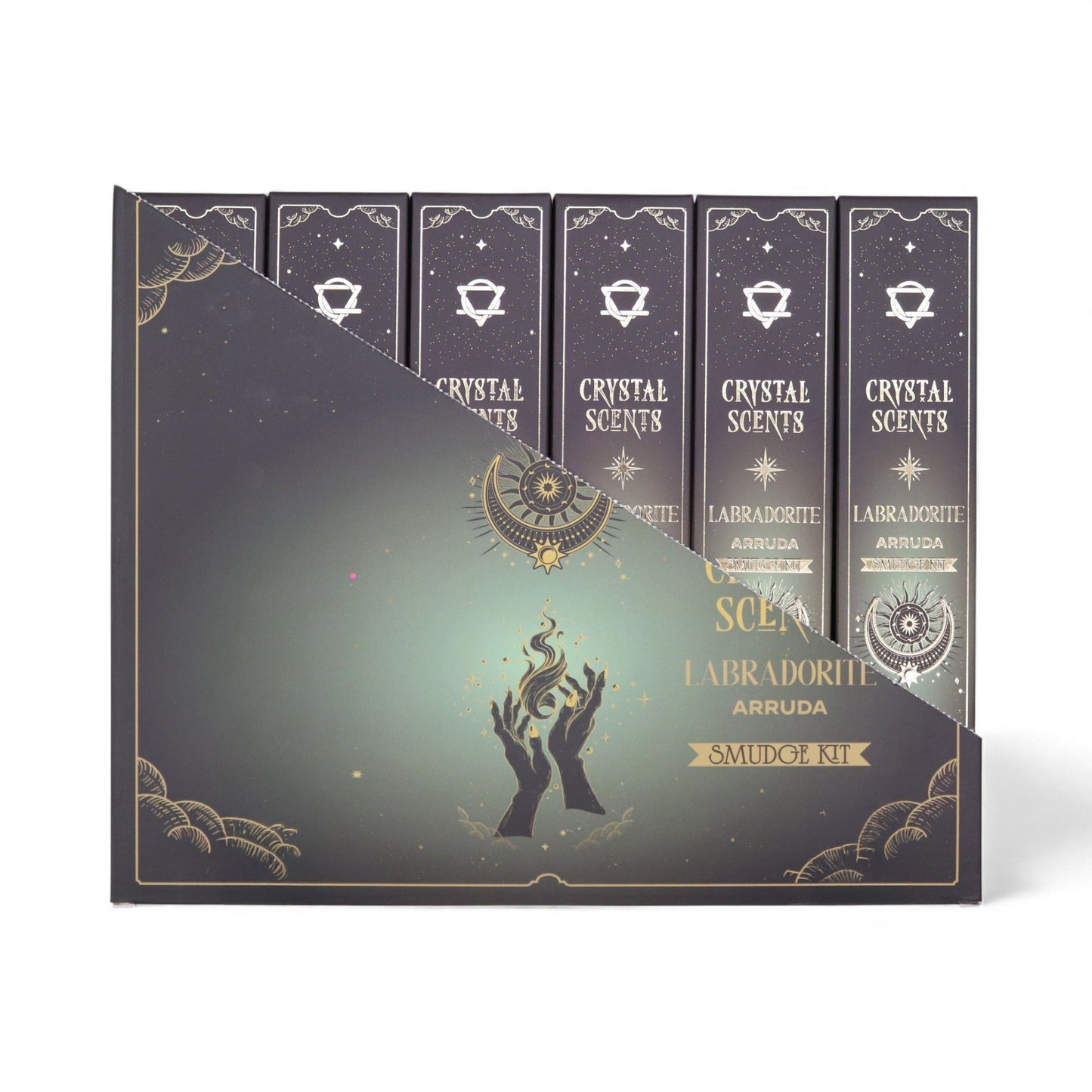 Fagot de fumigation à cristal de labradorite — Rue
