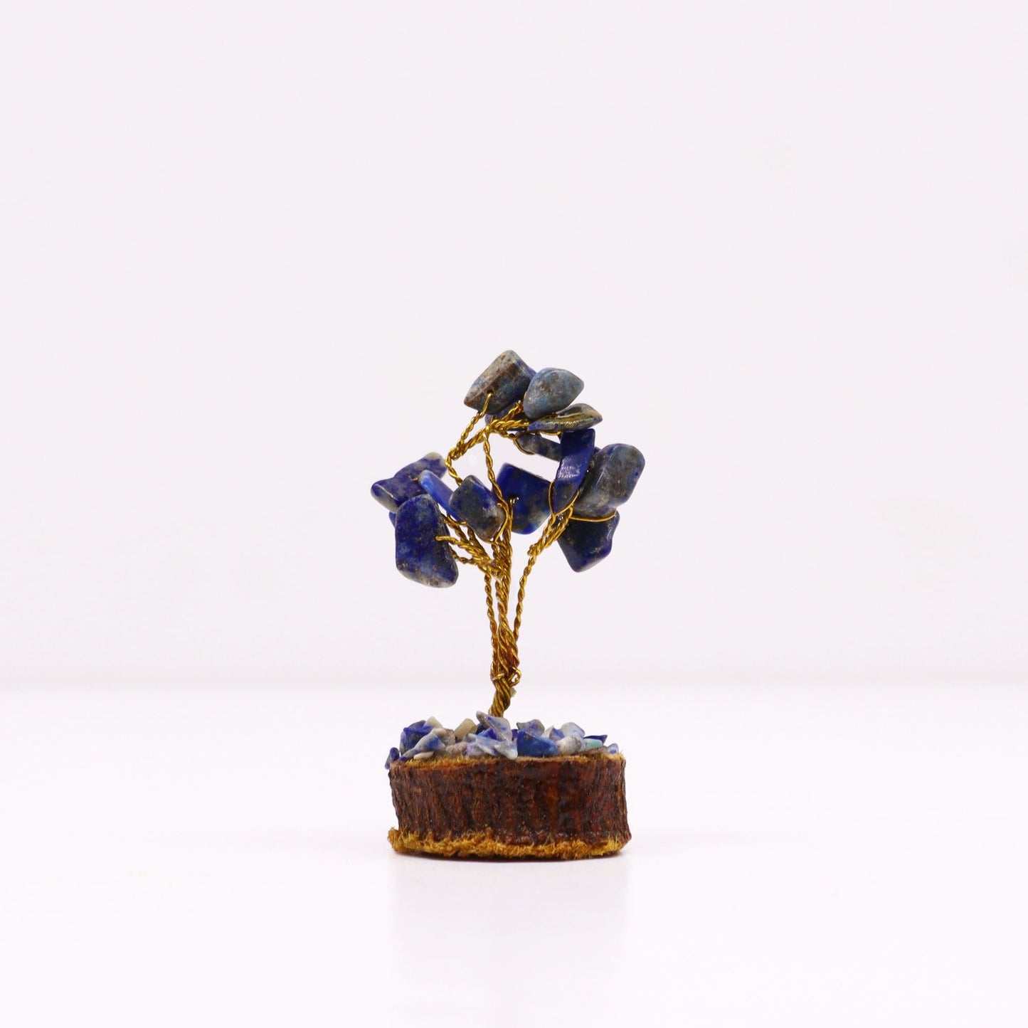 Mini arbre sur socle bois — Sodalite