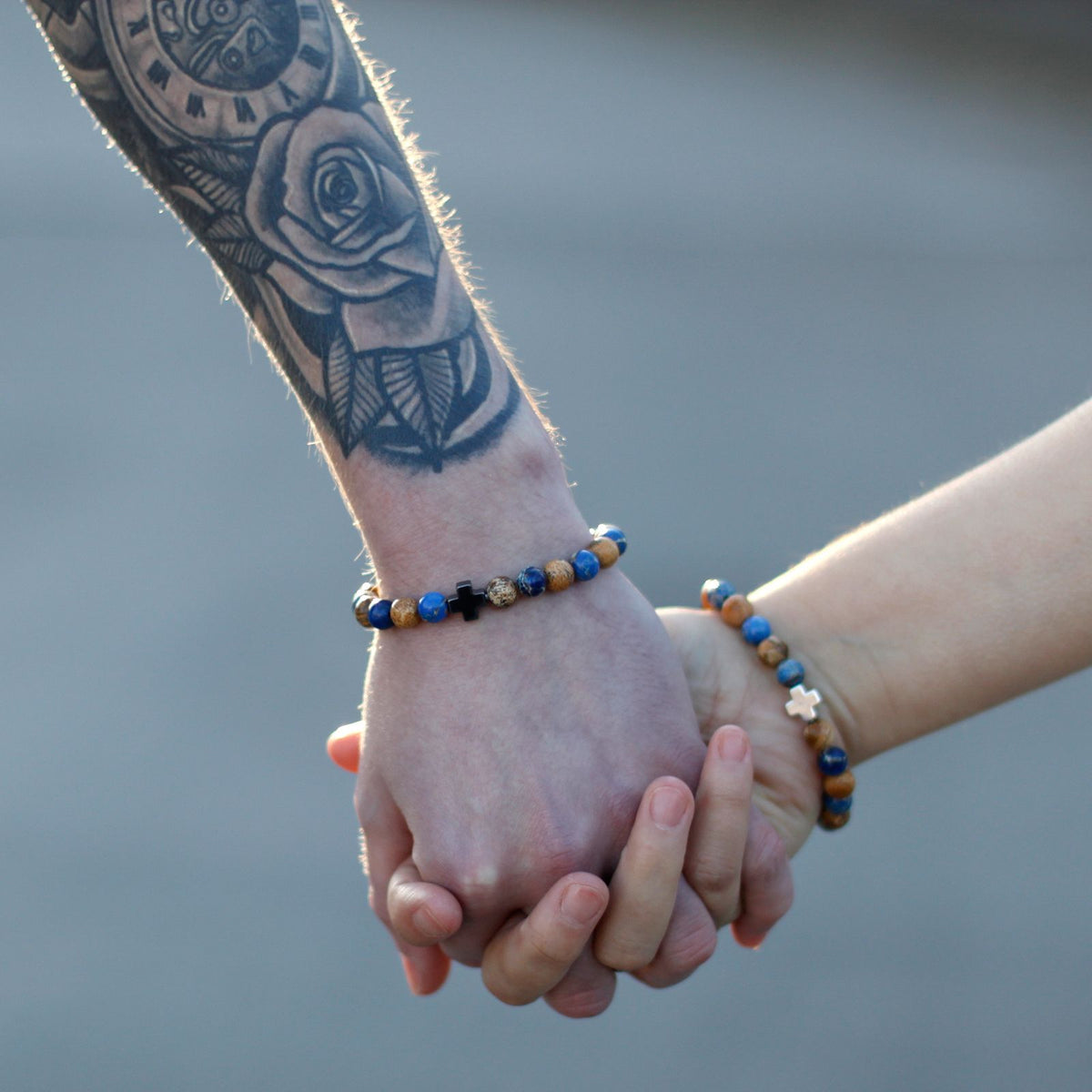 Lot de 2 bracelets d’amitié, pierres arc-en-ciel — vue 6