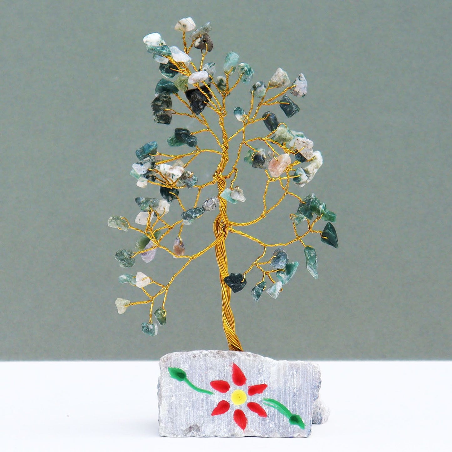 Arbre de gemmes — Agate mousse