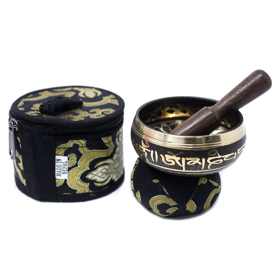 Coffret mini bol chantant — Noir